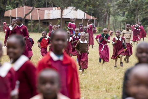 Kinder vor Schule in Kenia Kinder vor Schule in Kenia