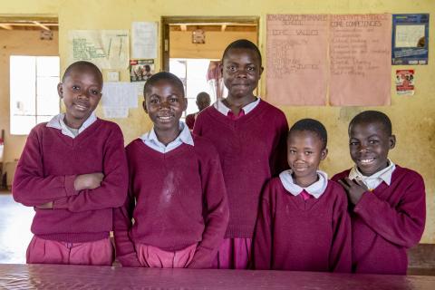 Schulkinder in Kenia