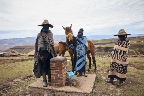 40 Prozent der Menschen in Lesotho leben in schwer zugänglichen Gegenden.