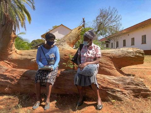 Friendship bench Simbabwe