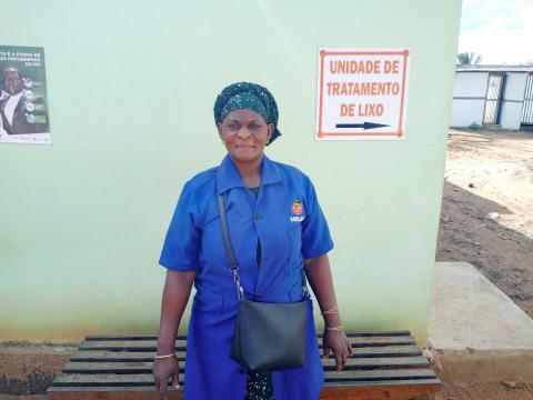 Hygienikerin Angelica Zacarias Adolfo