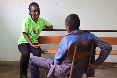 Peer Educator in Mashoko Mission Hospital