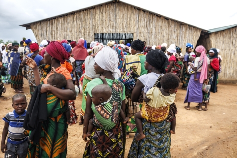 Mobile brigades at resettlement village